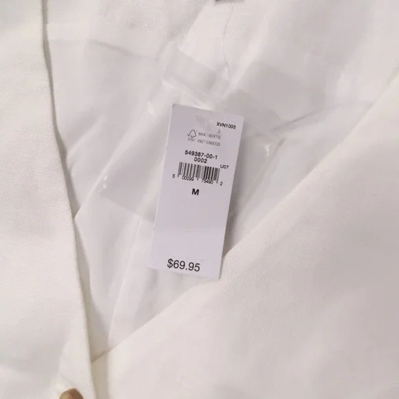 GAP White Women's Vest - Picture 3 of 9